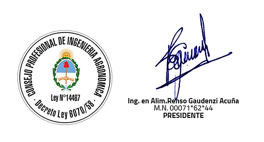 Ing. Alim. Renso Gaudenzi